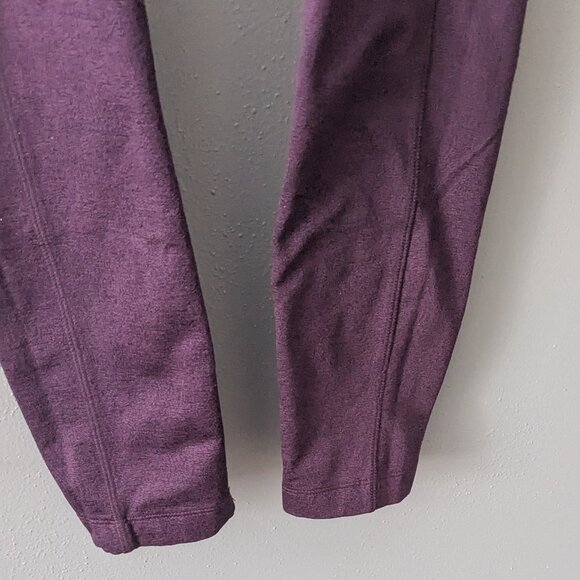 Burgundy mix leggings w/pockets - Picture 5 of 5